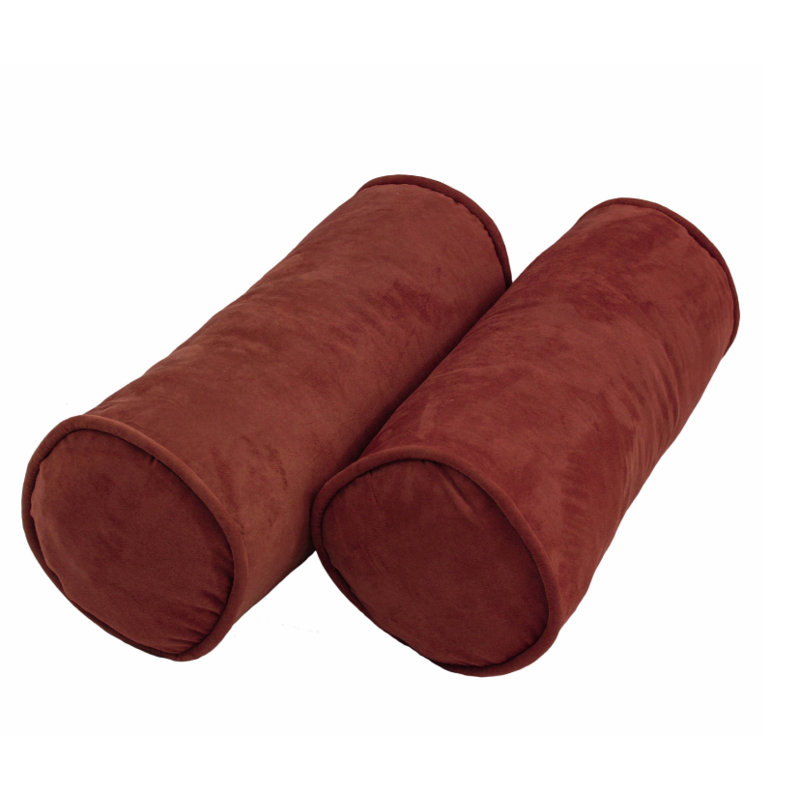  Bolster Pillow, Rusty Red