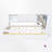 L-shaped Daybed Corner Bed Under-bed Drawers with Storage Bookcase-1741460035-1741460032