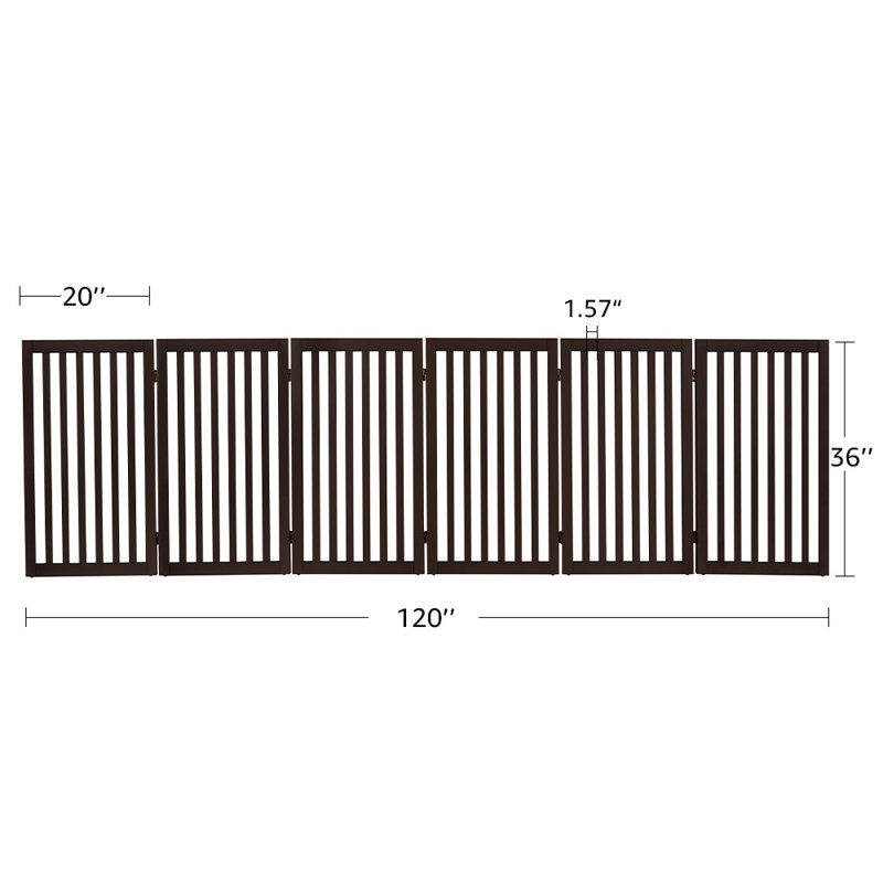 Barrière pour animaux Huron, H 36 po x l 120 po