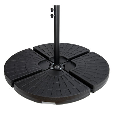 Terrence 14 Lb. Plastic Free Standing Umbrella Base