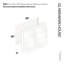 Two Door MDF Square Shape Medicine Cabinet