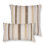Luxe Channel Lumbar Indoor/Outdoor Pillow Cover & Insert