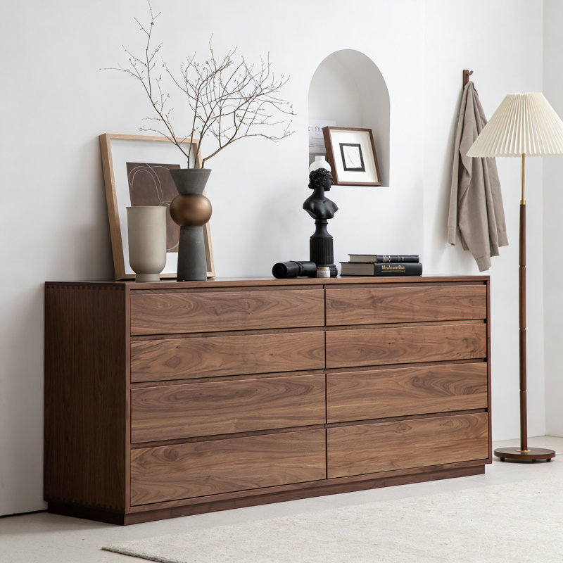 Buffet rétro de style chinois minimaliste