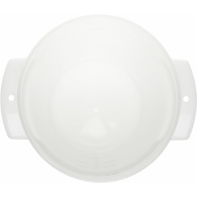 Contenant alimentaire rond 4 pintes - blanc