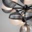 Lustre 13 lumières Bolla - Noir