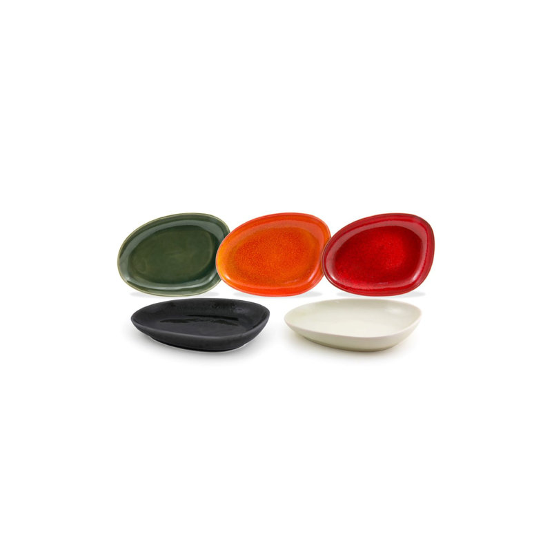 Assiette plate 8 po® Kiln, Poivre