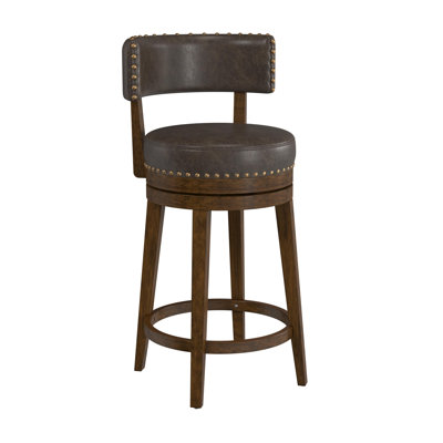 Wendover Swivel Upholstered Counter Stool