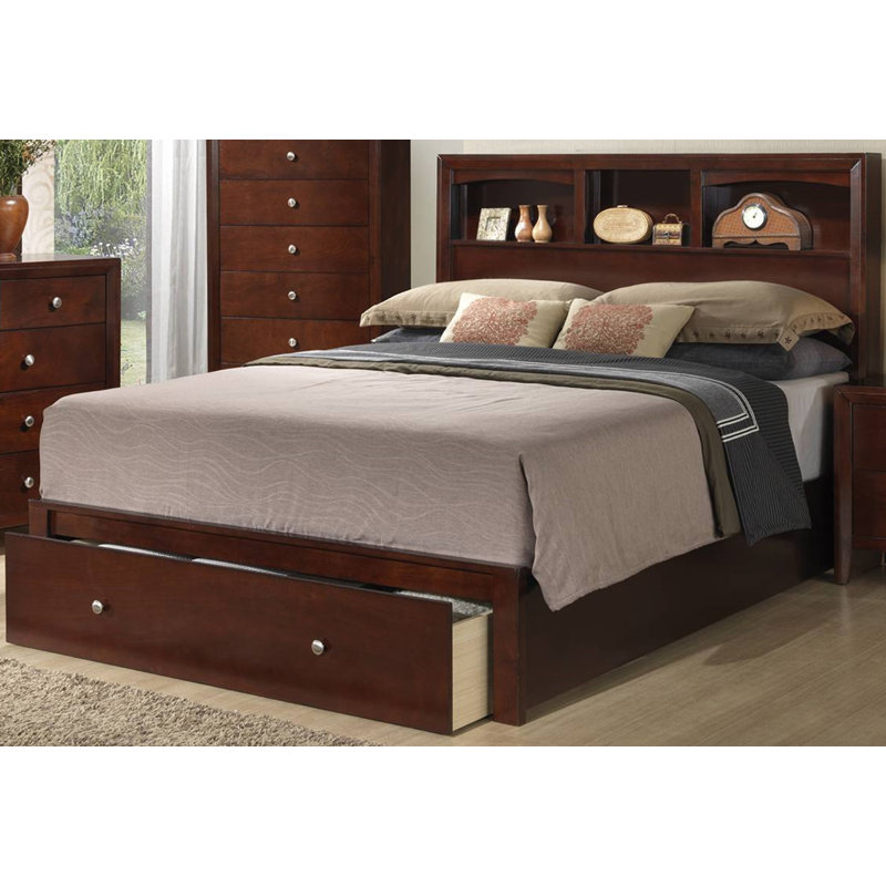 Barina Bookcase Bed, King