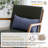 Linen Pillowcases 1 Pair Basic Style 55% Euro Linen 45% Cotton Blend Solid Color Flax Shams Set Of 2，12X20 Inch-120464346