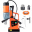 Perceuse magnétique, 1550W 2 po de diamètre ennuyeux, 2922lbf / 13000N 500 tr / min portable