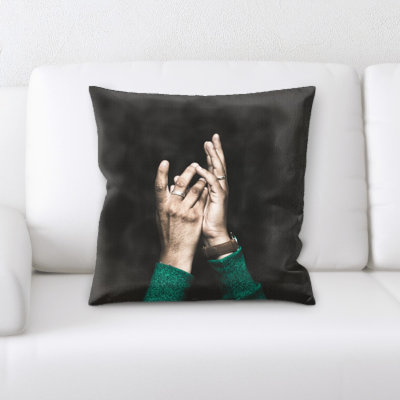 Housse et insert de coussin carré Epps Meditation and Calming Moments