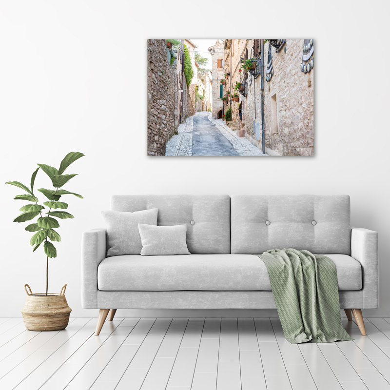 City Alley - Wrapped Canvas Print