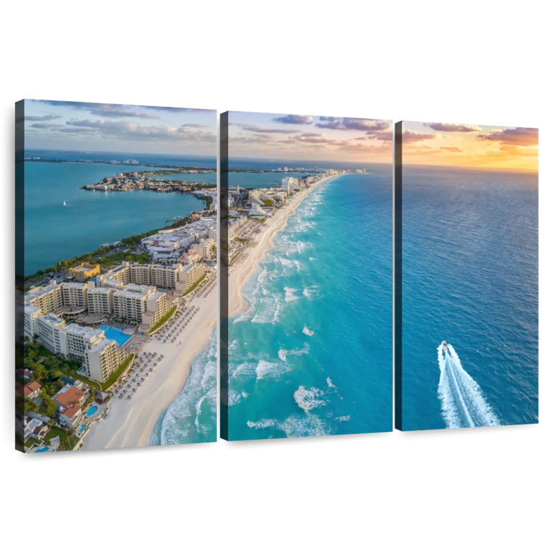 Gillard Exquisite Cancun Beach, 36" H x 57" W