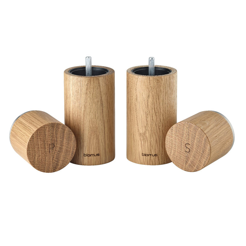 PEPE Wood Salt & Pepper Mill Set