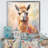 Llama Harmony I - Animals Canvas Print-1985589347-1985589374