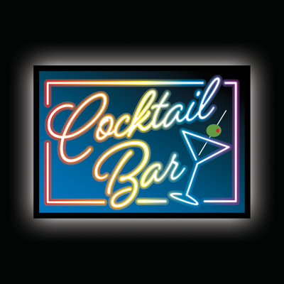 Décoration murale cocktail