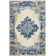 Burnie Oriental Blue/Ivory Area Rug