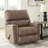 Faux Leather Recliner-1193351093