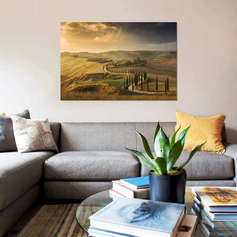 « tuscany », impression sur toile, H 40 po x l 60 po x P 1,5 po