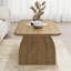 Table basse de salon moderne de 47 pouces, table basse rectangulaire à double couche avec fonction de rangement, conception de coin arrondi, matériau en bois aggloméré, convient au salon-1180019140