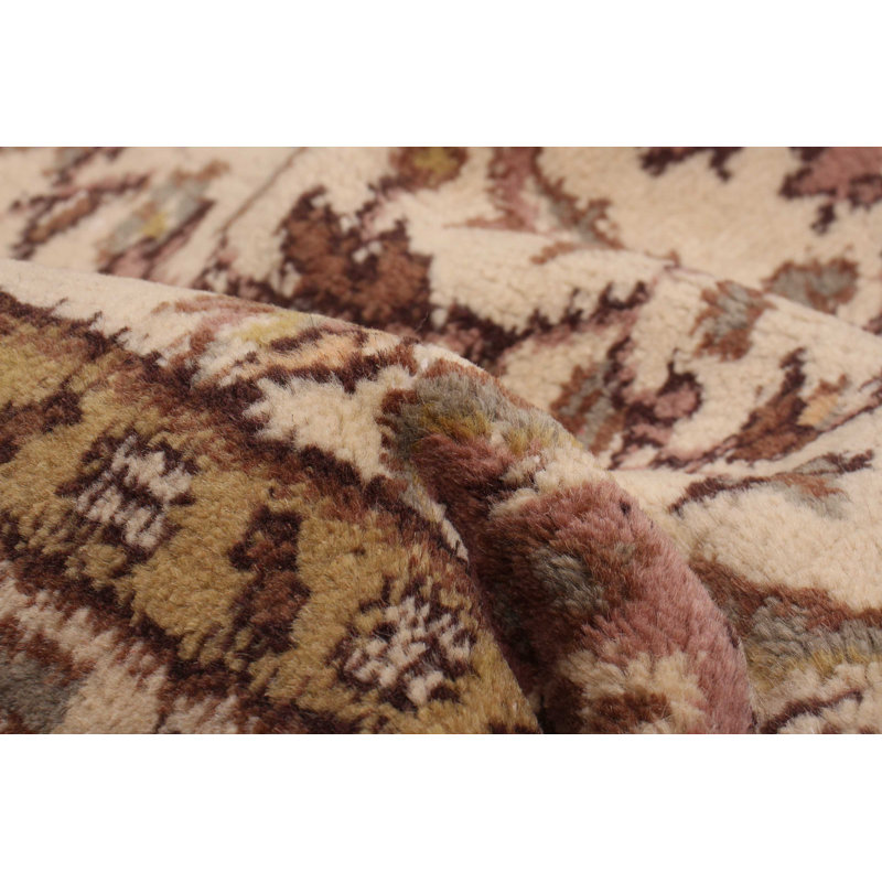 Bertello One-of-a-Kind Rectangle 6'1" X 9'5" 1990s Wool Area Rug