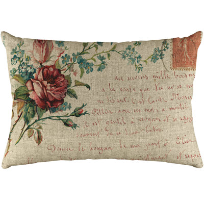 French Linen Throw Pillow
