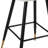 Modern Style Barstool,with Metal Legs,and Gold - Tipped Ends,Suitable for Various Decoration Styles-356483605