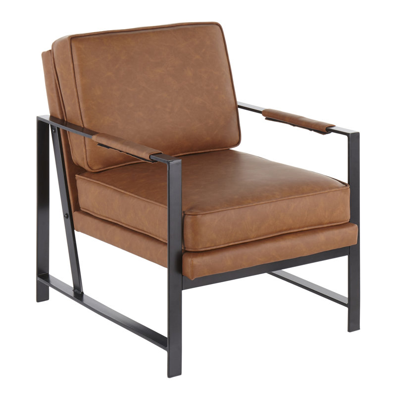 Earley Faux Leather Armchair