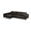 Houston Full Grain Leather Corner Sofa-1179617230-1179617229