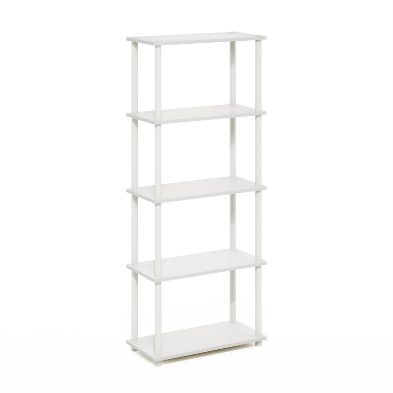 Heslin 23.58'' W Manufactured Wood Shelving Unit, White