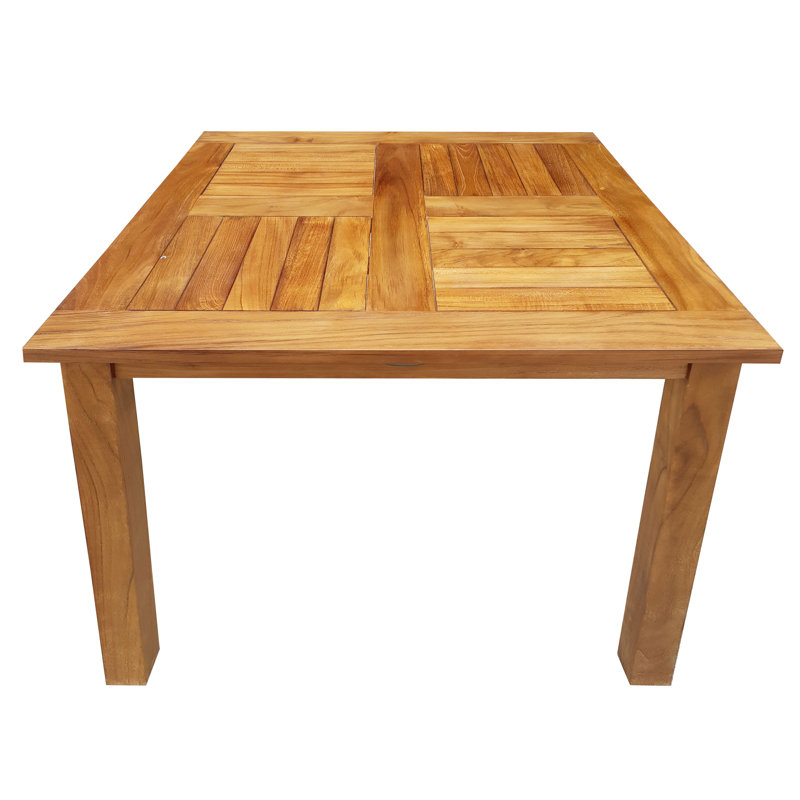 Chaim Outdoor Teak Bistro Table