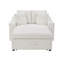 Chaise longue d'intérieur avec coussins et espace de rangement caché pour le salon, la chambre à coucher-129596560