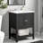 24" Bathroom Vanity With Ceramic Sink-560984871