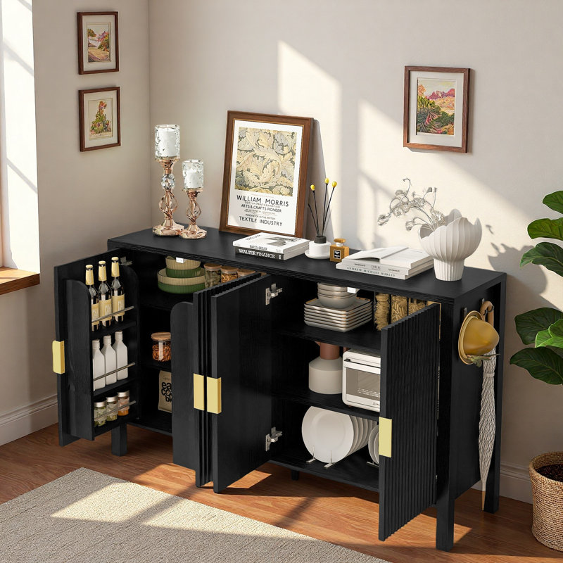 Buffet Modern, Noir