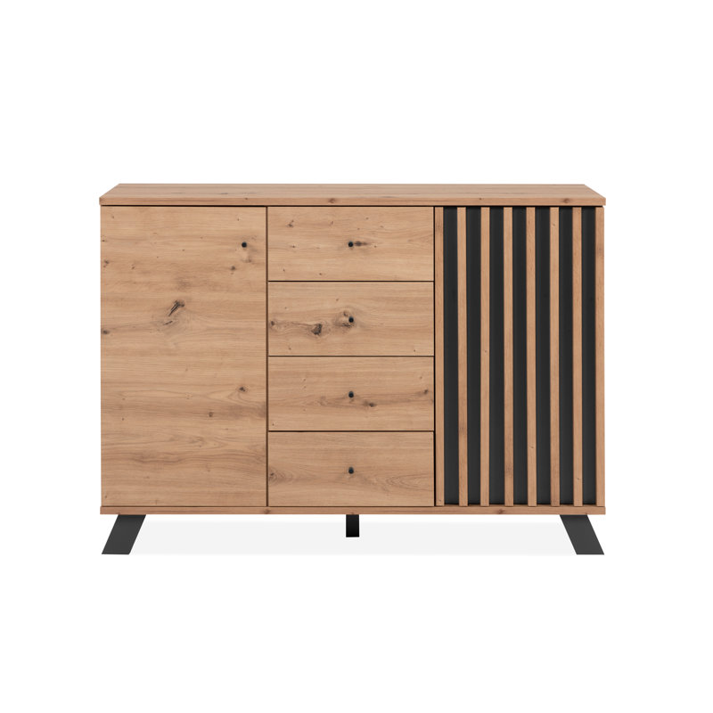 Greiner 118cm W 4 - Drawer Chest of Drawers