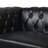 84.65" PU Rolled Arm Chesterfield Three Seater Sofa-543757452