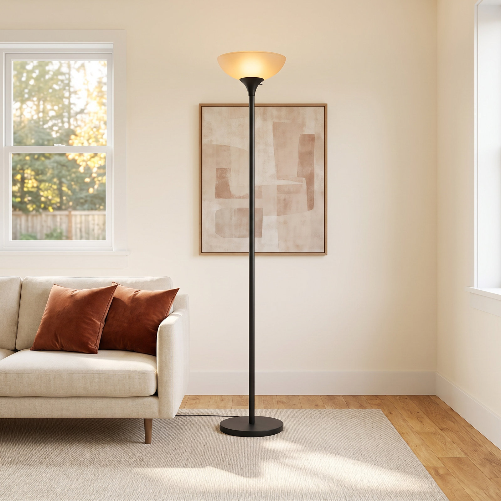 Valor 78.12'' Dimmable LED Floor Lamp