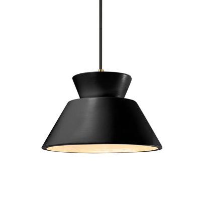Luminaire suspendu géométrique à 1 lumière Logan