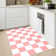 Fillender Plaid Area Rug Checkered Rug Washable Rugs For Living Room Carpet