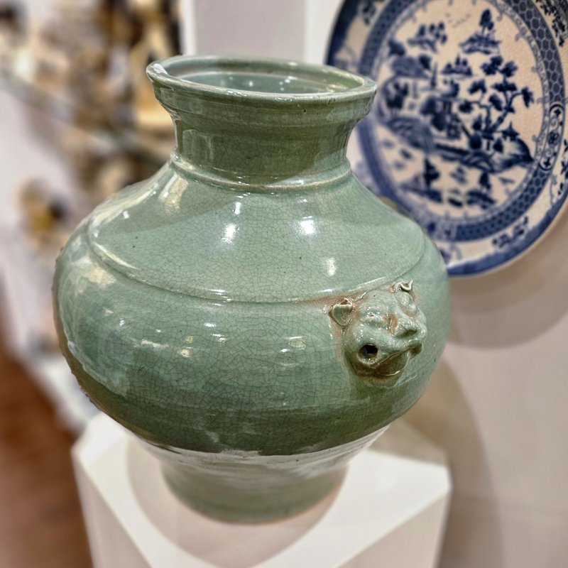 Porcelain Vase Green