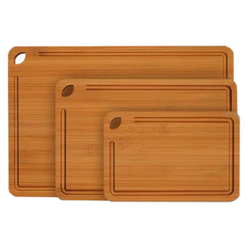 3-Piece Bamboo Cutting Board Set