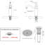 Single-handle Bathroom Faucet with Drain Assembly-83092819
