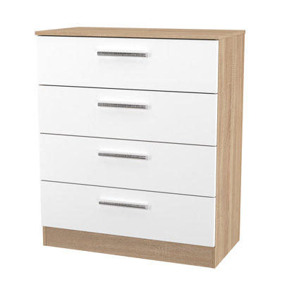 Fully Assembled Chesler 4 Drawer Chest