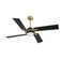 Kyliegh 56'' 4-Blade DC Motor Ceiling Fan with LED Light and Remote