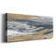 Tumultueux bleu marine sur toile-2074727311