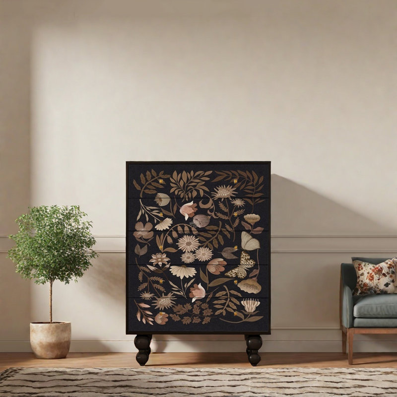 Armoire à tiroirs décorative française de qualité supérieure