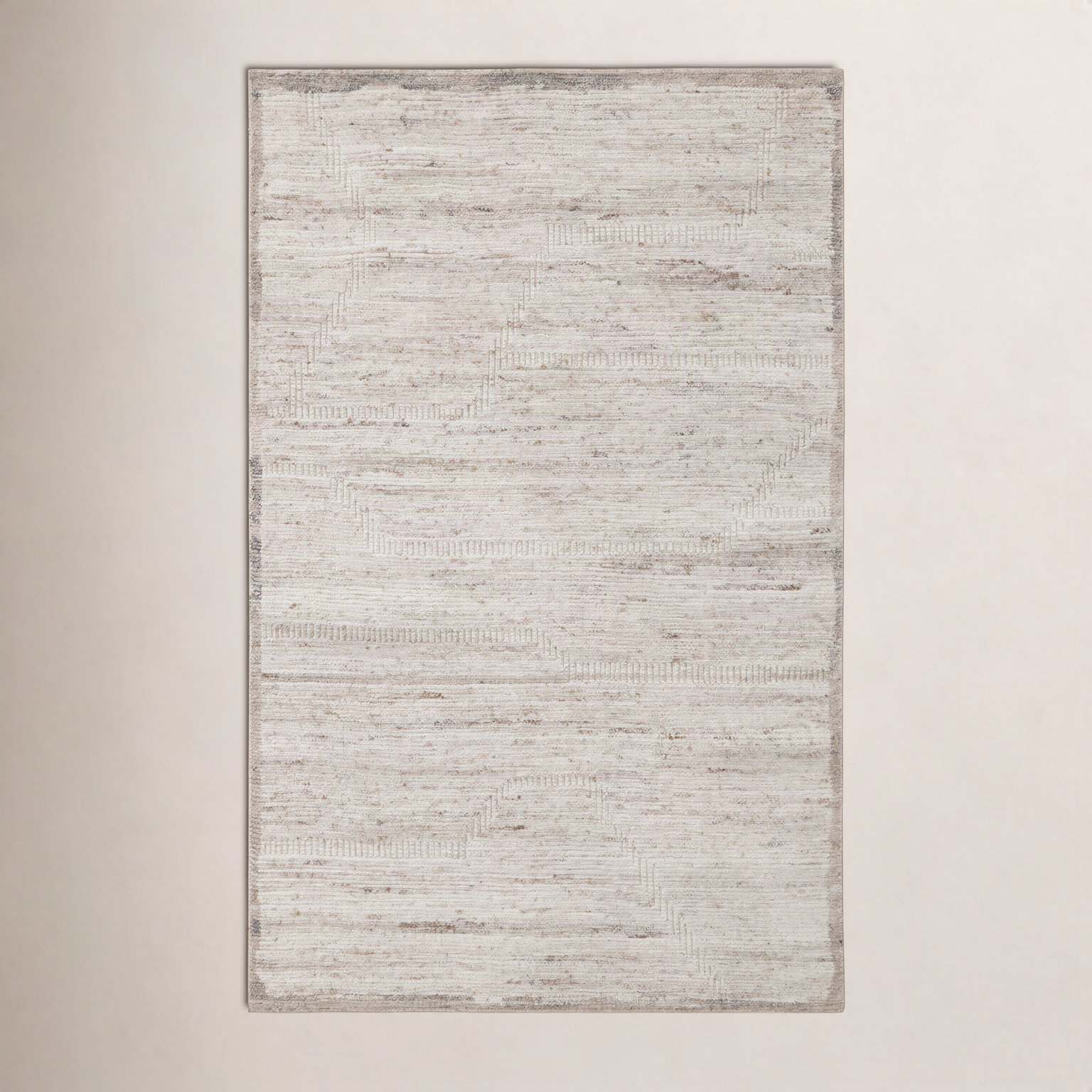 Aya Hand-Knotted Wool Rug, Rectangle 7'6" x 9'6"