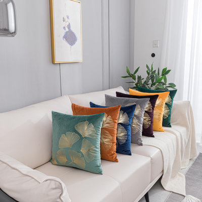  Housse de coussin Gold Ginkgo