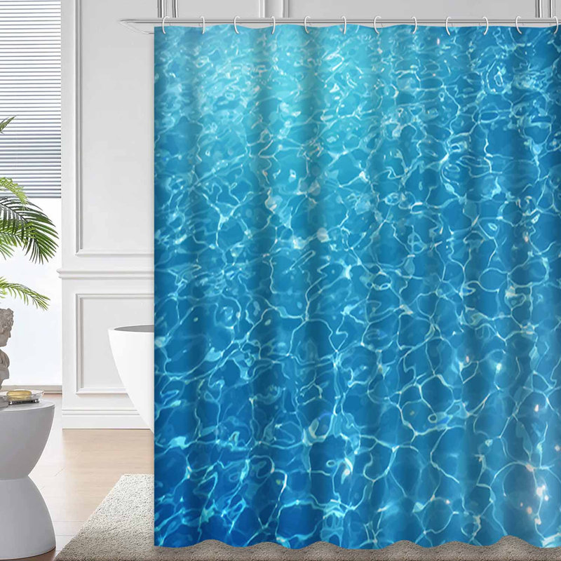 Rideau de douche imperméable AquaSummer, L 72 po x l 72 po