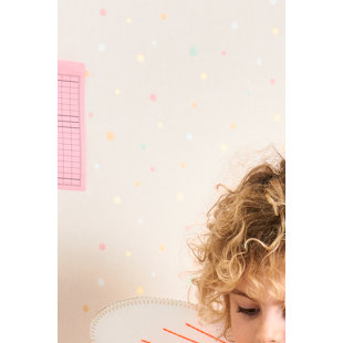 Papier peint rose pastel Stardust